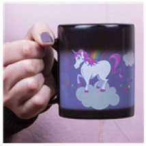 Licorne mug effet thermique