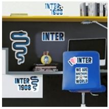 Autocollant Muraux FC Inter 282192