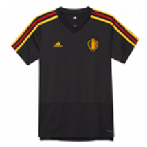 T-shirt Belgio Calcio 2018-2019 (Nero)