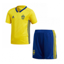 Tenue de football pour enfant Suède Football 2018-2019 Home