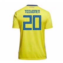 Maillot 2018/19 Suède Football 2018-2019 Home
