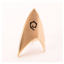 Star Trek Discovery réplique 1/1 Starfleet badge Operations Division magnétique