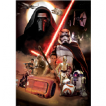 Star Wars Episode VII - Montage (Poster 100X140 Cm)