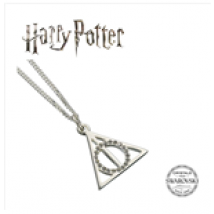 Harry Potter x Swarovksi pendentif et collier Deathly Hallows