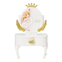 Card Captor Sakura Coiffeuse table/commode de maquillage avec miroir Piccolo Dresser White 23 cm