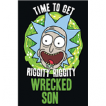 Rick And Morty - Wrecked Son (Poster Maxi 61X91,5 Cm)
