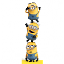 Despicable Me - 3 Minions (Poster Da Porta 53X158 Cm)