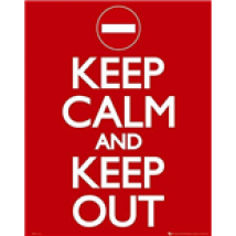 Poster Keep Calm and Carry On 286524