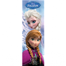 Frozen - Anna & Elsa (Poster Da Porta 53X158 Cm)