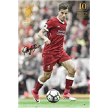 Liverpool - Coutinho 17/18 (Poster Maxi 61x91,5 Cm)