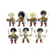 Attack on Titan Wave 1 présentoir figurines 8 cm (12)
