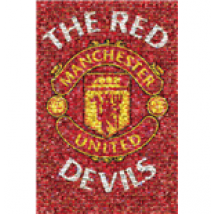 Manchester United - Mosaic (Poster Maxi 61x91,5 Cm)