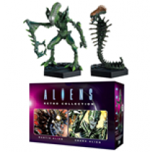 Aliens Retro Collection pack 2 figurines Mantis Alien & Snake Alien 13 cm