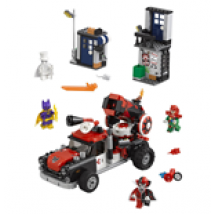 The LEGO® Batman Movie™ L'attaque boulet de canon d'Harley Quinn™