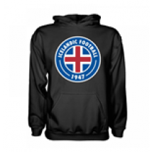 Sweat-shirt Islande Football (Noir)