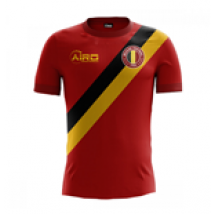 T-shirt Belgio Calcio 2018-2019 Home