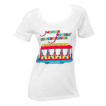 T-shirt Mister Rogers' Neighborhood pour femme