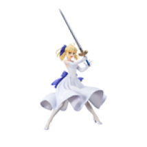 Fate/Stay Night Unlimited Blade Works statuette PVC 1/8 Saber White Dress Ver. 20 cm