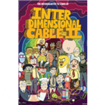Rick And Morty - Stars Of Interdimensional Cable (Poster Maxi 61X91,5 Cm)