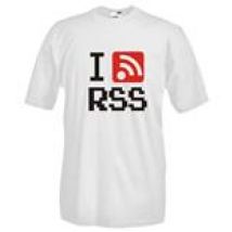T-shirt I Love Rss