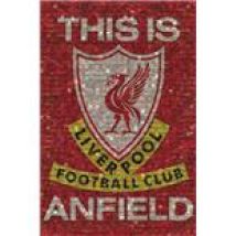 Poster Liverpool This Is Anfield Mosaic