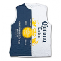 T-shirt CORONA EXTRA Vertical Logo Label