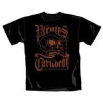 T-shirt Pirates Of Carabean-Orange Skull