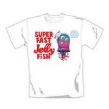 T Shirt Jellyfish Gorillaz. Produit officiel Emi Music.