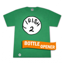 T-shirt Dr. Seuss Inspired Irish 2 Décapsuleur