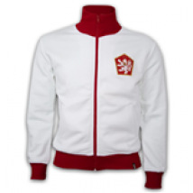Tchécoslovaquie 1980 Maillot Veste polyester / coton