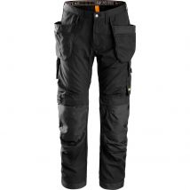 Snickers 6201 Mens Allround Work Trousers with Pockets Black 47" 30"