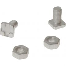 ALM GH004 Aluminium Square Head Bolts and Nuts