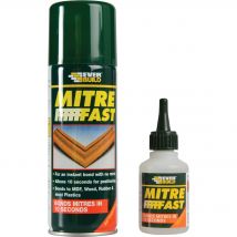 Everbuild Mitre Fast Glue and Activator Bonding Kit