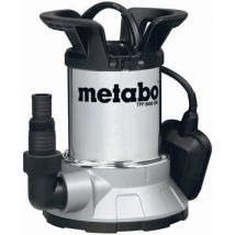 Metabo TPF6600SN Low Intake Stainless Steel Submersible Clean Water Pump 240v