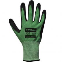 Polyco Polyflex Hydro Safety C5 Gloves Green / Black L