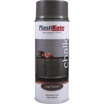 Plasti-Kote Chalk Finish Spray Paint Caffe Espresso 400ml