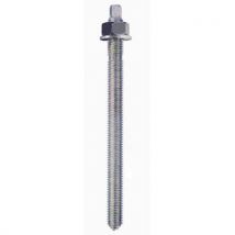 Rawl Threaded Resin Studs Zinc Plated M8 160mm Pack of 10