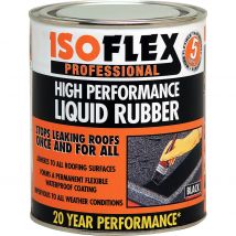 Ronseal Isoflex Liquid Rubber Black 2.1l