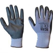 Scan Breathable Microfoam Nitrile Gloves Grey 2XL