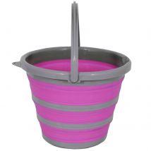 Spear and Jackson Collapsible Bucket Pink