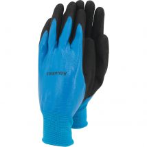 Town and Country Aquamax Waterproof Gloves Black / Blue M