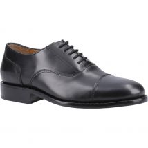 Amblers James Leather Soled Oxford Dress Shoe Black Size 7