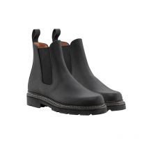 Aigle - Chaussures En Cuir Quercy - Noir