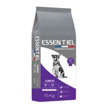 Nature Dog - Croquettes Essentiel Junior 35/20 Low Grain 15kg