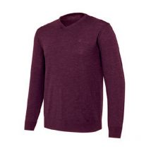 Beretta - Pull Col En V Merino - Bordeaux