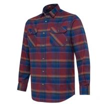 Beretta - Chemise Cadet Flannel - Burgundy Check - Taille XL