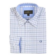 Club Interchasse - Chemise À Carreaux Acteon - Bleu / gris - Taille M