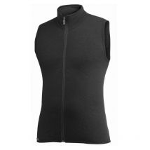 WoolPower - Gilet Zippé Unisexe 400 Woolpower - Noir - Taille M