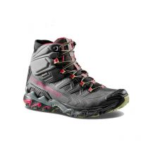 La Sportiva - Ultra Raptor Ii Mid Leather Gtx Femme - Charcoal / Cerise