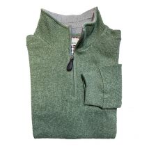 Lovergreen - Sweat Col Zippé - Vert